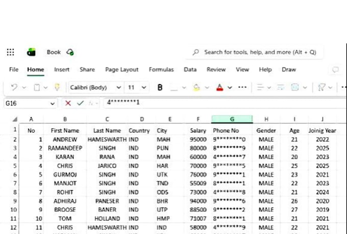 clean format merge split data